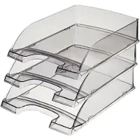 Leitz Tray Plus Grey 52262092, Polystyrene,
