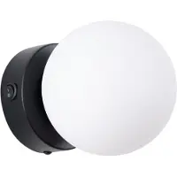 Sollux Yoli 1 seinävalaisin G9 12cm musta