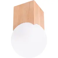 Sollux Solis kattovalaisin G9 12x12cm puu