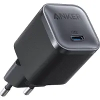 Anker Nano 45W GaN USB-C seinälaturi - Musta