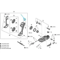 Shimano Gs Type Rd-m9250 Y3k798100 Takavaihtajan Häkkilevy