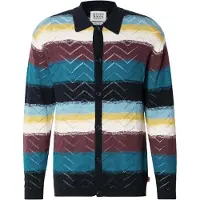 Scotch & Soda Neuletakki marine / petrooli / marjat / valkoinen