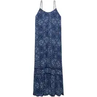 Superdry for woman. W8011955A Navy blue dress (L), Casual, Viscose, Sleeveless / Straps