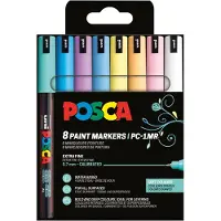Posca Marker UNI PC-1MR 8er Set Soft Col (181752)