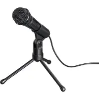 Hama MIC-P35, 3,5 mm, kondensaattori -mikrofoni, musta