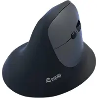 Equip 245120, Oikeakätinen, Vaakasuuntainen muotoilu, Optinen, RF Wireless + Bluetooth, 1600 DPI, Musta