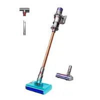 Dyson V10 Submarine, 2-in-1-varsi-imuri, Pussiton, Kupari, Harmaa, 0,76 L, Kuiva ja märkä, Sykloninen (594446-01)