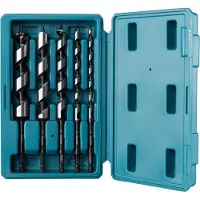 Makita Puuporanteräsarja D-75677; 1/4''; 6-19 mm; 5 kpl.