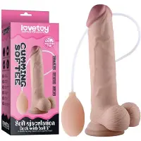 Lovetoy Soft Ejaculation Cock With Ball 17,5cm