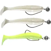 Swimy Galfion Fat Shad Cheburashka Rig Pehmeä Viehe 5g 95 Mm 20 Yksiköt