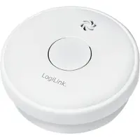 Logilink SC0015, Valosähköanturi, Langallinen, Valkoinen, Koti, 85 dB, Pintakiinnitys