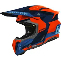 Airoh Twist 3 Fancy Crossikypärä Sininen/Oranssi M unisex