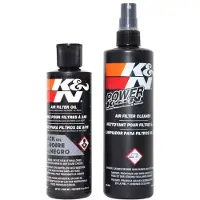 K&N Recharger Kit, Squeeze Oil- Black