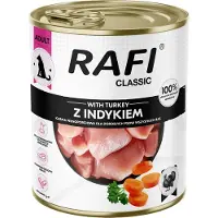 Rafi 24x800g Dog Classic kalkkuna koiran märkäruoka
