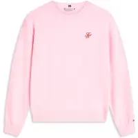 Tommy Hilfiger Collegepaita roosa / punainen