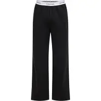Calvin Klein Underwear Pyjamahousut 'Icon / Essentials' musta / valkoinen
