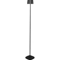 Konstsmide Nice Lattialamppu LED USB Musta 2700K/3000K Himmennettävä