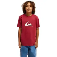 Quiksilver Ev Comp Logo Ss Youth - Red - 152