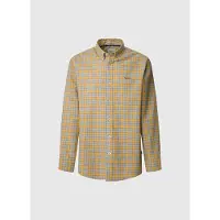 Pepe Jeans for man. PM308812 Archie Shirt yellow (M), Casual, Cotton, Long sleeve, Sustainable