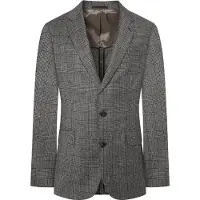 Hackett London for man. HM470542 Blazer 130S Pow grey (42/32), Casual, Party, Wool, Classic