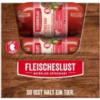 Fleischeslust 15x200g Junior Classic nauta, raejuusto & kesäkurpitsa koiran märkäruoka