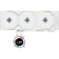 Lian Li Hydroshift II LCD-C 360TL 360mm RGB -nestejäähdytin, valkoinen