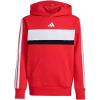 Adidas J 3S Tib Fl Hd - Red - 176