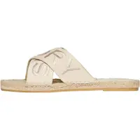 Superdry for woman. WF310221A Beige espadrilles with crossed straps (40), Fabric, Flat, None, Casual