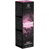 Secret Play Gel liquid vibrator HOT STIMULATOR stimuloiva geeli intiimialueille 15 ml