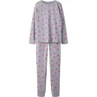 Name it Nkfnightset Lavender Hearts Noos - Purple - 146-152
