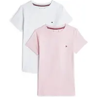 Tommy Hilfiger 2 Pk Ss Tee - Pink - 140-152
