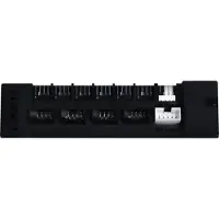 Lian Li Edge Gold 4-pin PWM USB -tuuletinhubi, musta