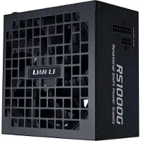 Lian Li 1000W RS1000G, 80 PLUS Gold virtalähde, PCIe 5.1, ATX 3.1, musta