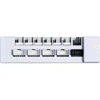 Lian Li EDGE EG-HUB01W USB PWM -tuuletinhubi, valkoinen