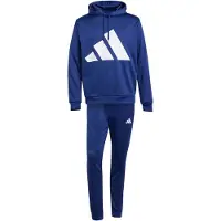Adidas Treenipuku tummansininen / valkoinen