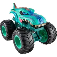 Hot Wheels Monster Trucks Colossal Mega-Wrex Toy Truck, Large-Scale Vehicle With Big Wheels - Black - ONE SIZE