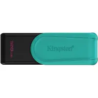 Kingston 128GB DataTraveler Exodia S, 3.2 Gen1 USB-A -muistitikku, musta/turkoosi