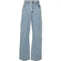 Levi's Farkut 'High Waisted Straight' vaaleansininen