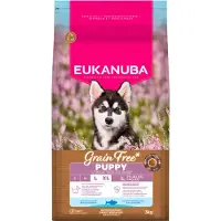 Eukanuba Dog Grain Free Puppy & Junior Large Ocean Fish 12 kg koiran kuivaruoka