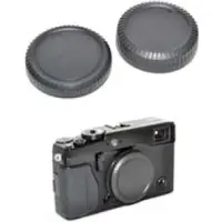 Caruba Camera Cover + Rear Lens Cap for Fuji X