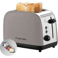Russell Hobbs Rh Colours Plus Mocha 2S Toaste - Grey - 2 S