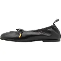 ALOHAS Rosalind Red Leather Ballet Flats - Black - 40