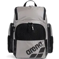 Arena Urheilureppu 'ONE GO BACKPACK 35L' beigenharmaa / musta