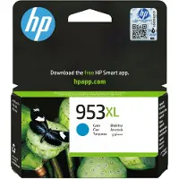 HP 953XL, syaani (F6U16AE) mustekasetti