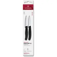 Victorinox Swiss Classic kuorimaveitsi 8 cm 2-pakkaus, musta