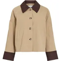 Vila Viemelie L/S Jacket/Tb/Bfs - Beige - 42