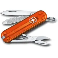 Victorinox Classic SD Translucent Colours, Fire Opal 0.6223.T82G Swiss pocket knife