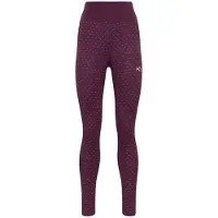 Kari Traa Vilma High Waist Pants Wine - XS