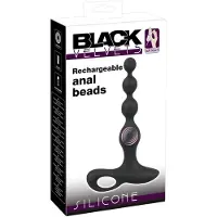 Black Velvets - anaalivibraattori helmin - musta