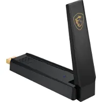 MSI USB WiFi 6E - - AXE5400 - 5400 Mbps - Kolme taajuusaluetta - WPA3-turvallisuus